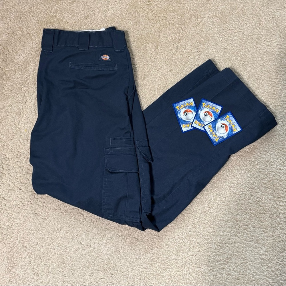 Dickies Men's Dark Blue Cargo Pants
